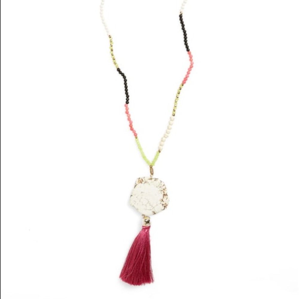 Panacea Tassel Pendant Necklace